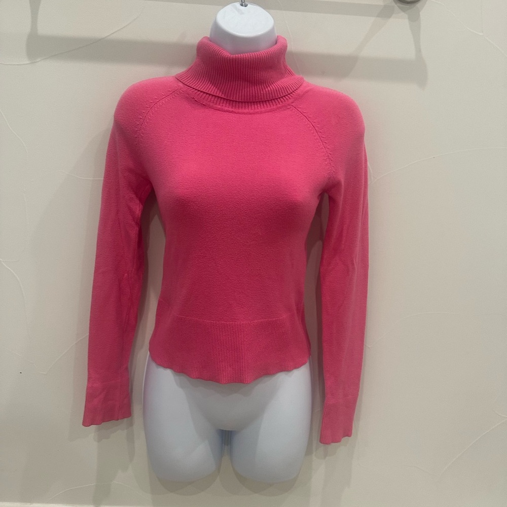 Dolce Pink Turtleneck- Small